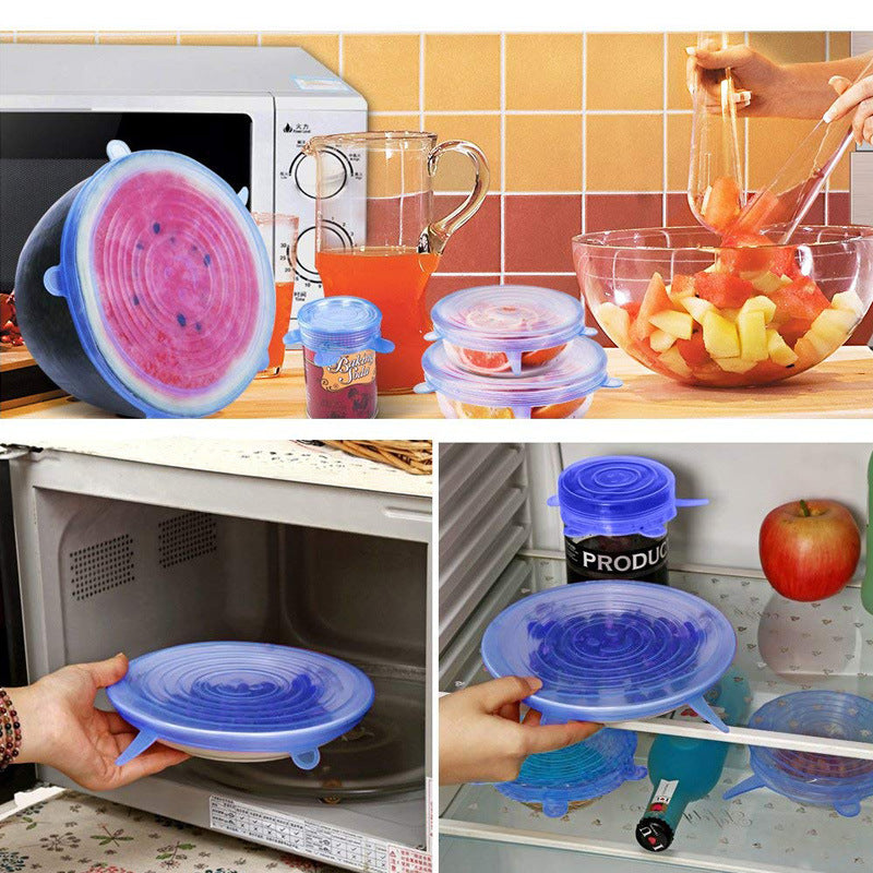 Azz Seal Lids reusable silicone stretch lids for bowls and containers