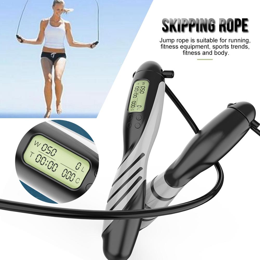 Azz skipping rope digital counter display close-up