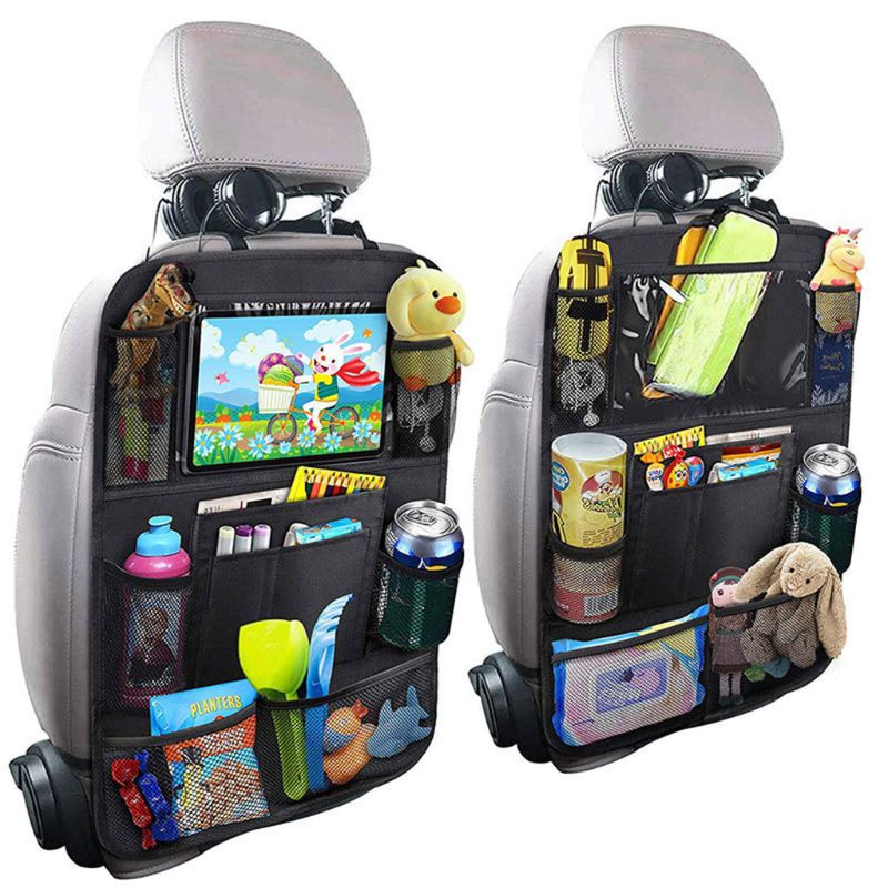 Azz backseat car organizer with storage pockets