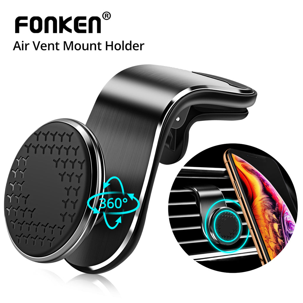Azz car phone holder magnetic plate and mount close-up