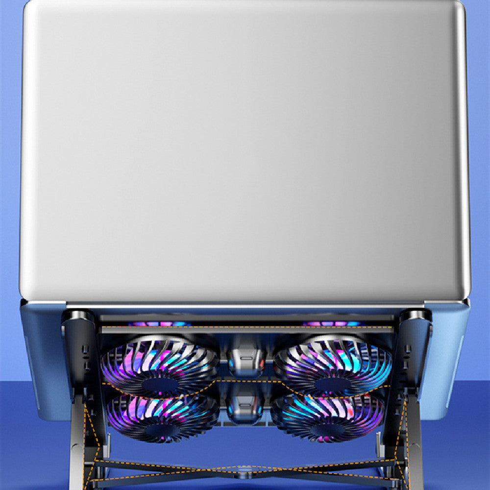 Azz Cool adjustable laptop stand with cooling fan