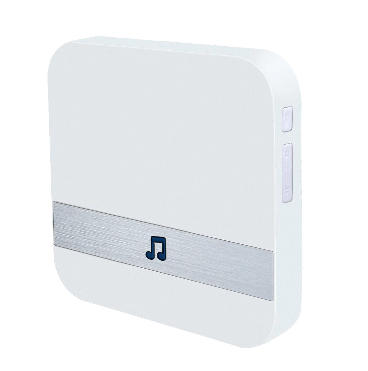Azz smart WiFi video doorbell close-up of camera and button