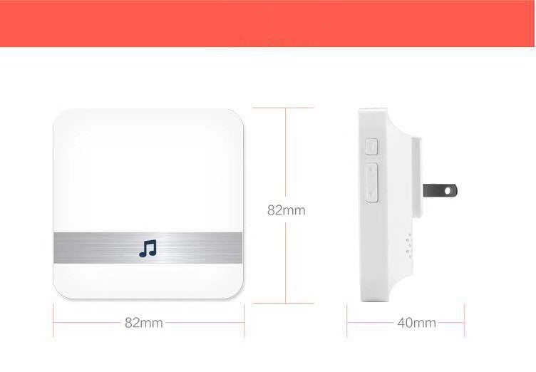 Azz smart WiFi video doorbell app showing live visitor video