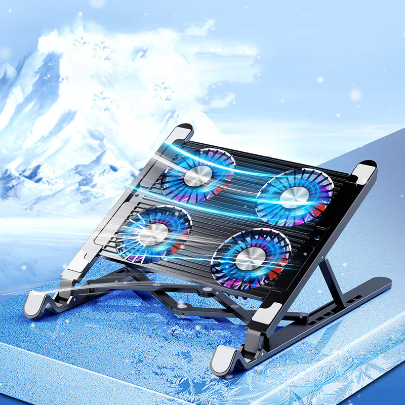 Azz Cool adjustable laptop stand with cooling fan