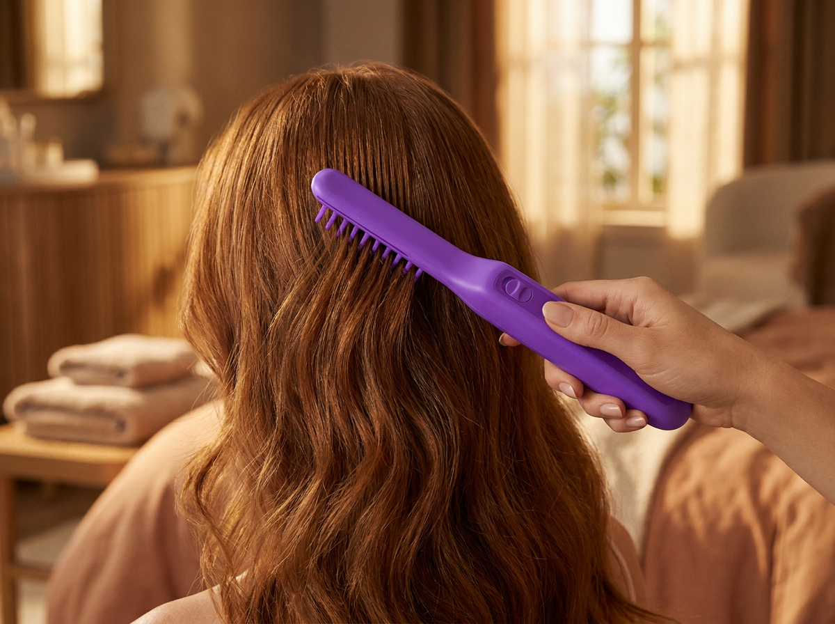 AZZ Detangling Brush lifestyle photo