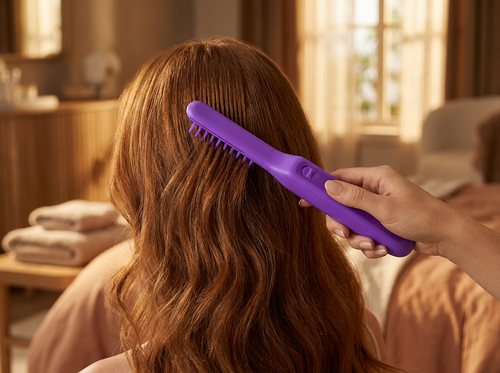 AZZ Detangling Brush lifestyle photo