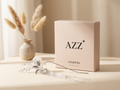AZZ Hairpin branded packaging mockup