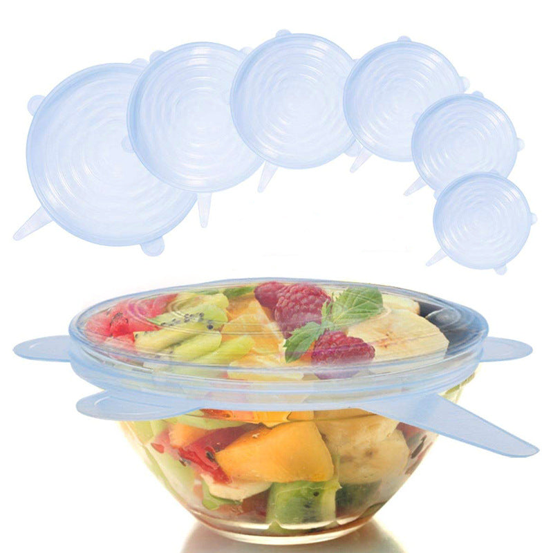 Azz Seal Lids reusable silicone stretch lids for bowls and containers