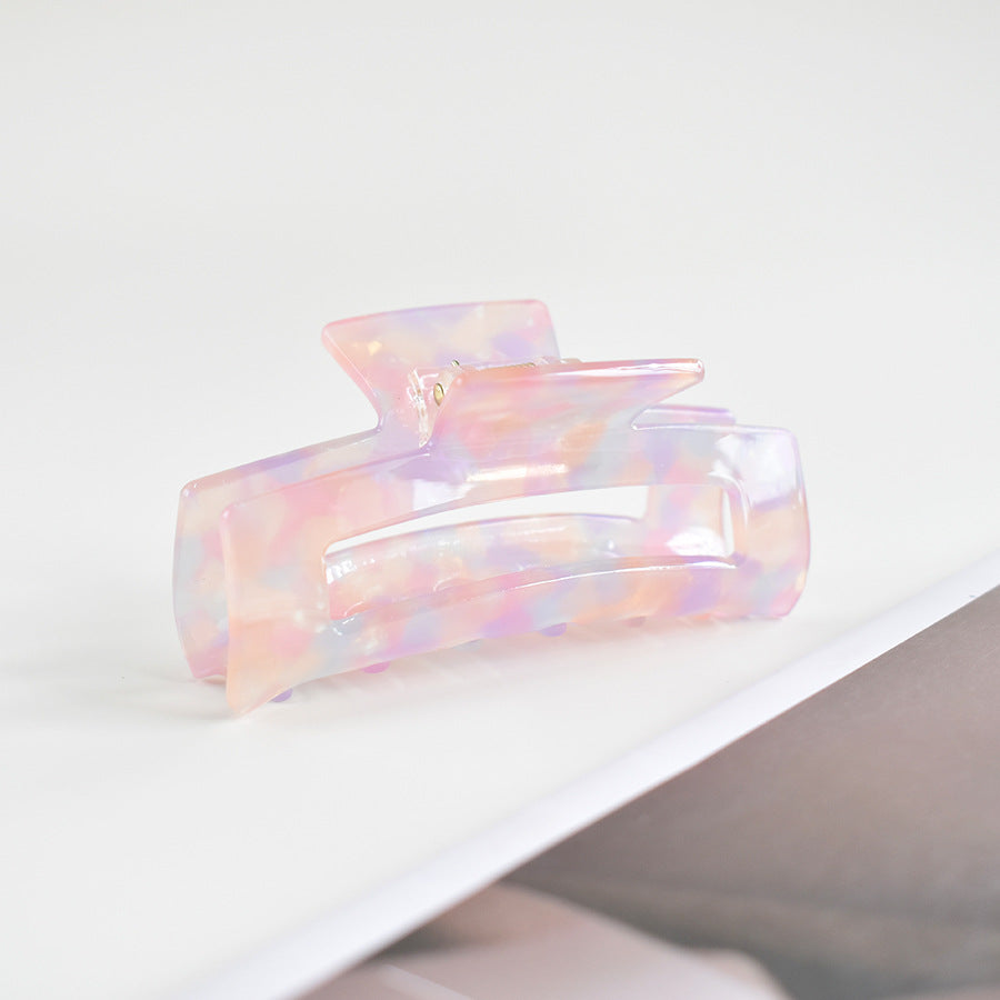 AZZ Updo Claw Clip in Blush Marble